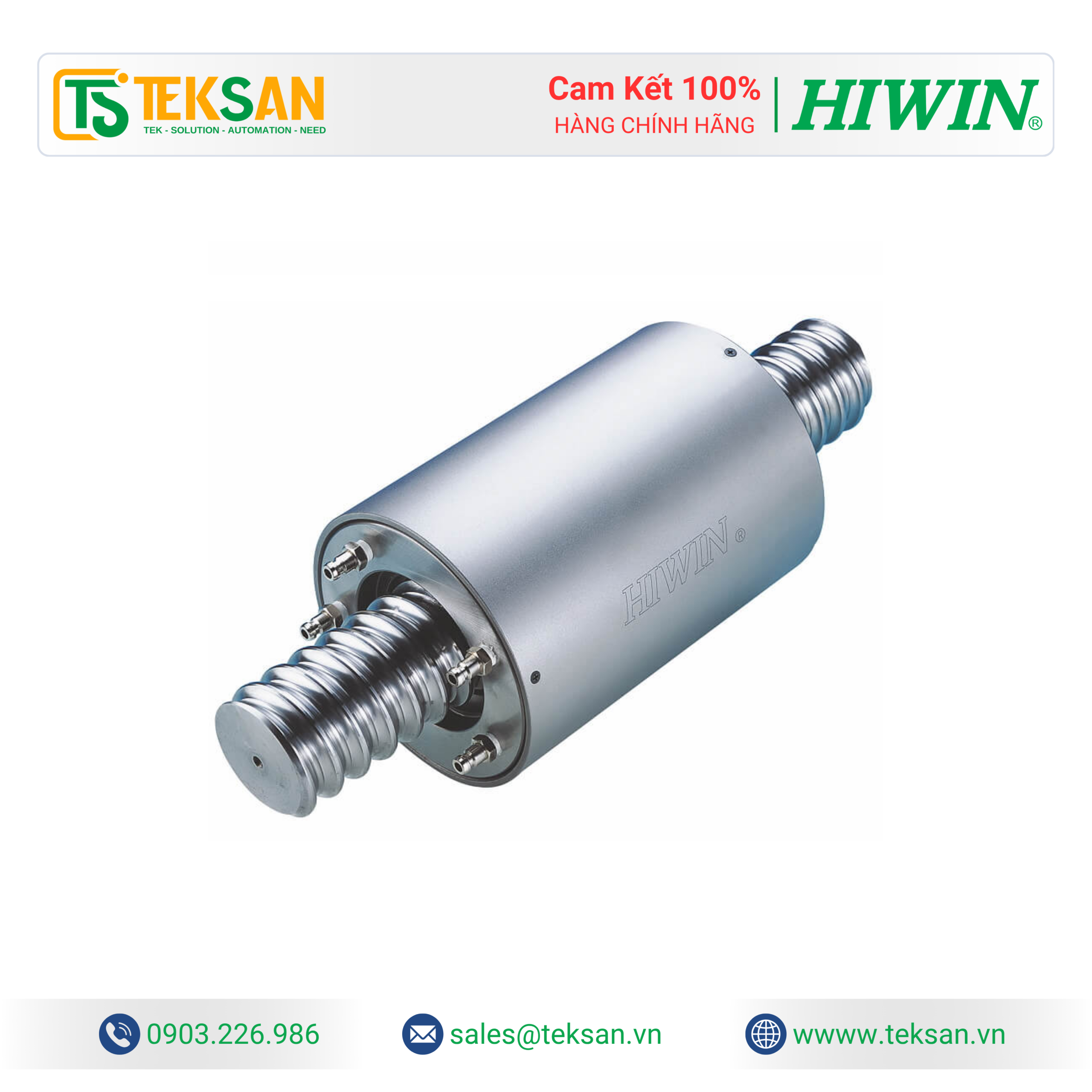 Cool Type II Ballscrew HIWIN-Cool-Type-II-Ballscrew - Ảnh 1