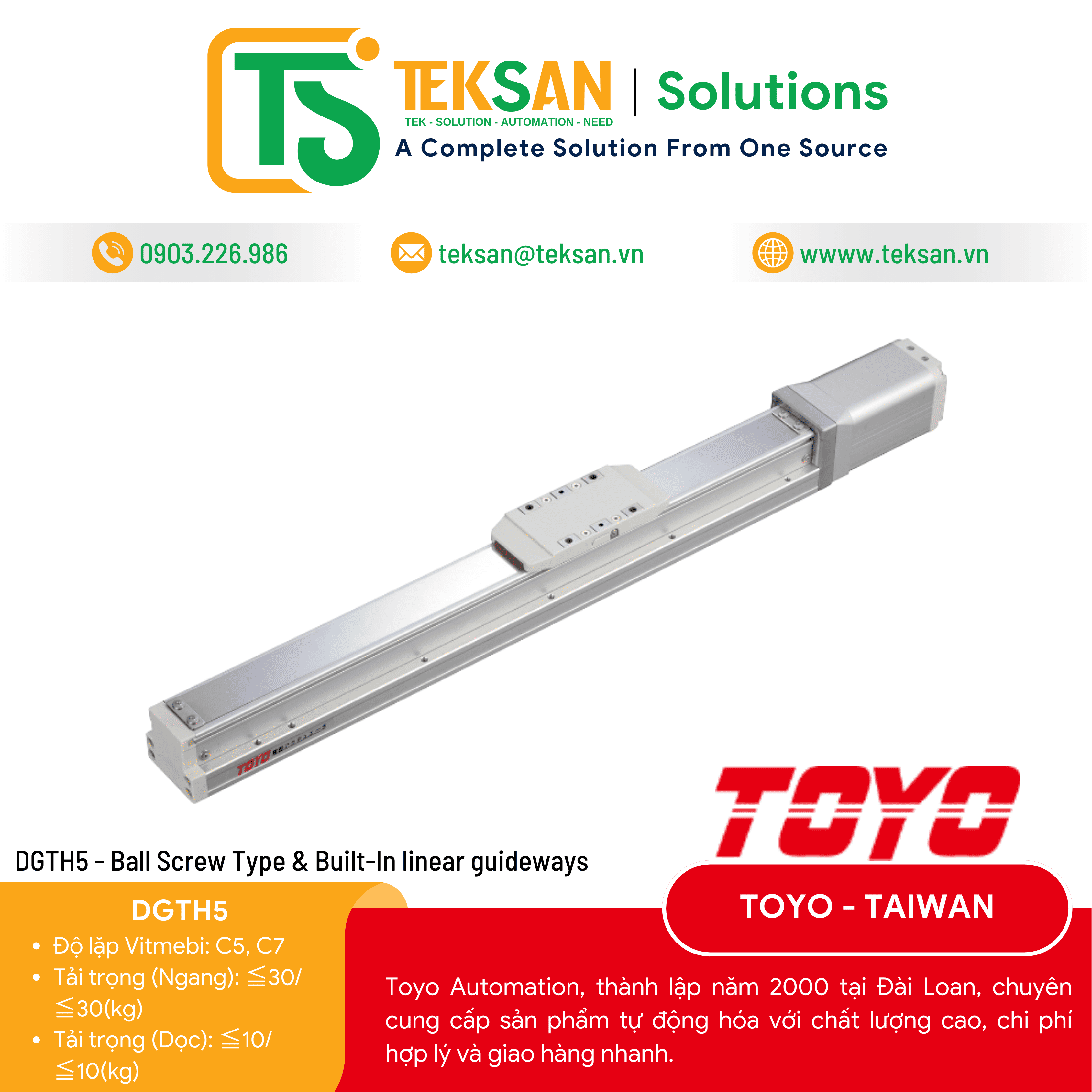 TOYO - DGTH5 TOYO-DGTH5 - Ảnh 1