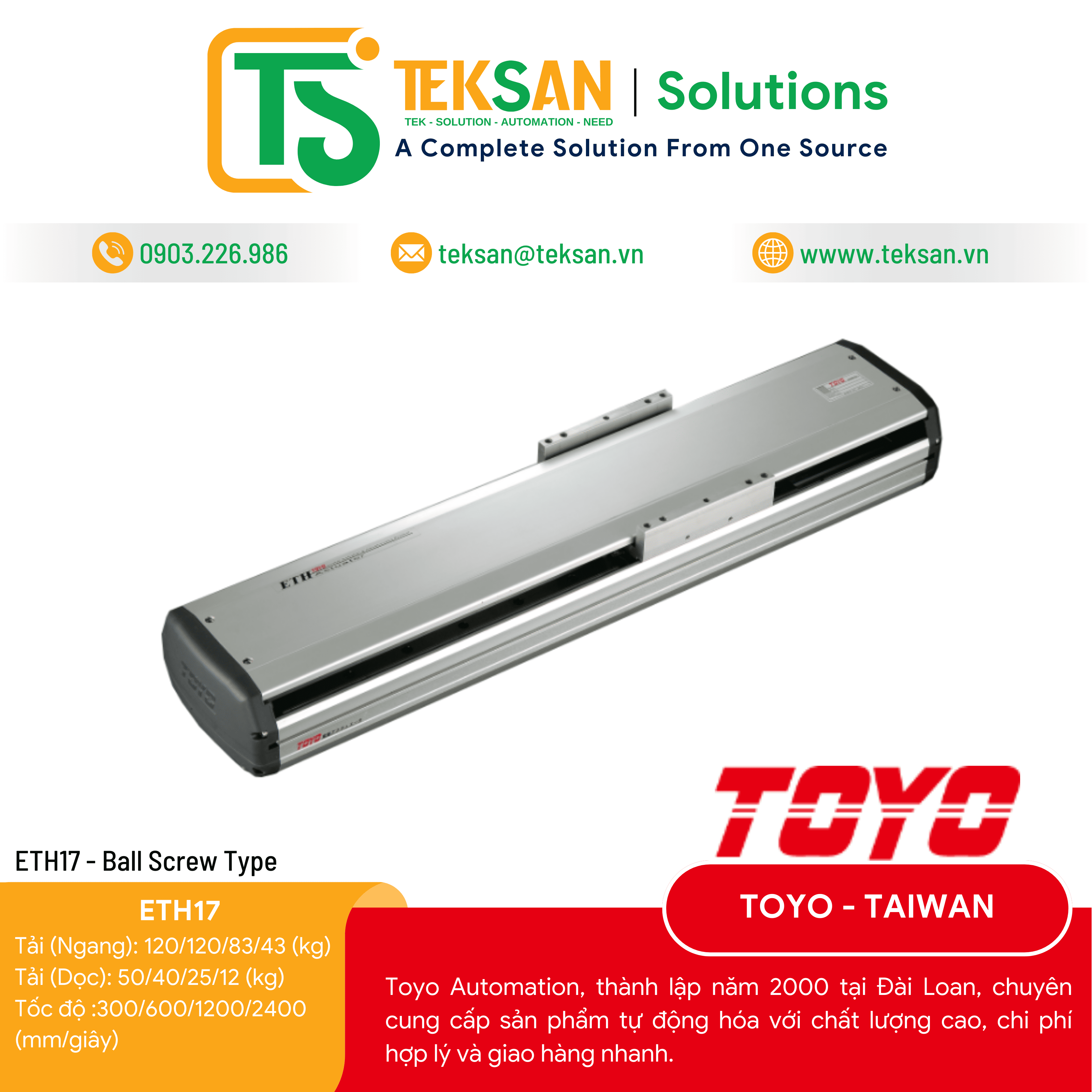 TOYO - ETH17 TOYO-ETH17 - Ảnh 1