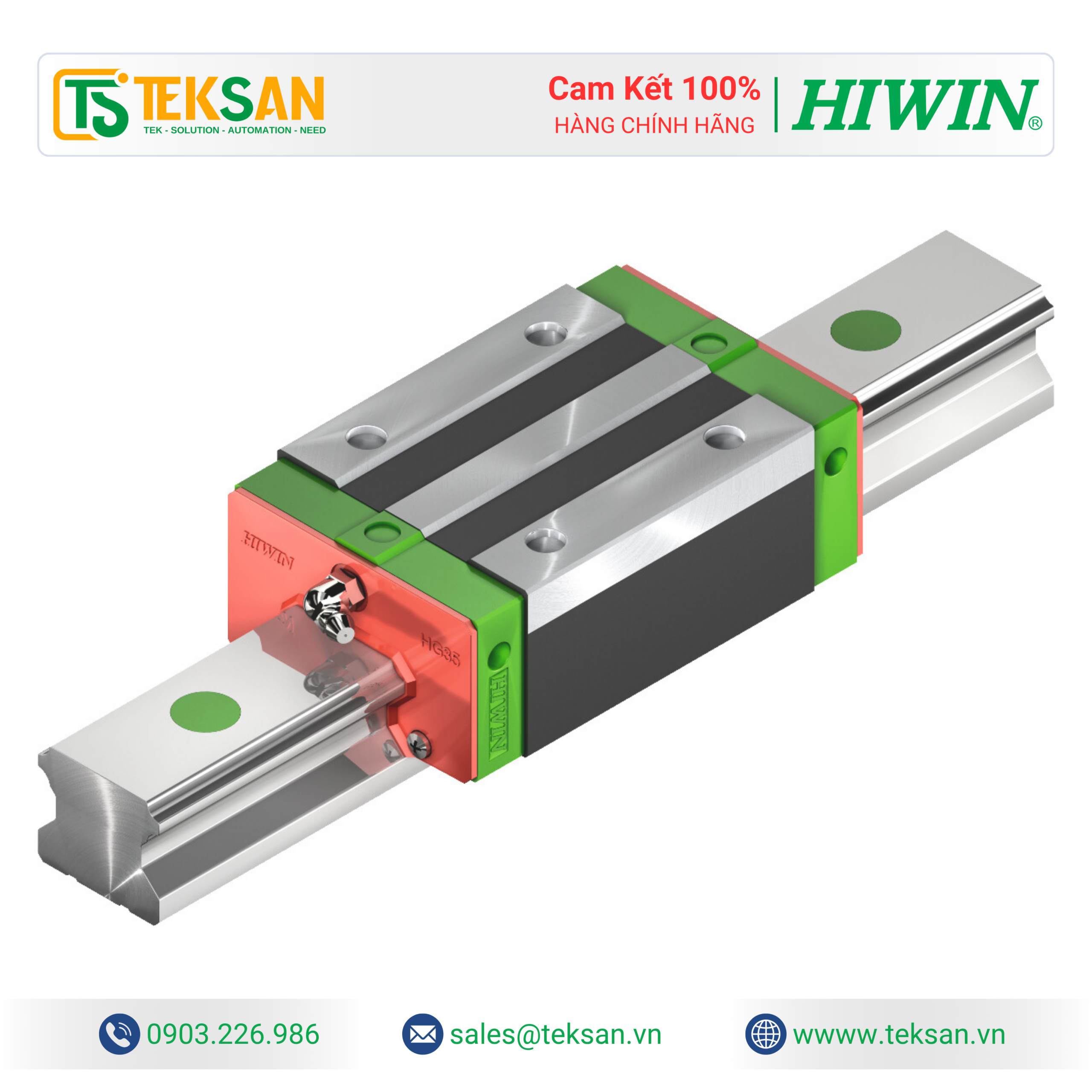 HIWIN - HGL Series HGL35CA - Ảnh 1
