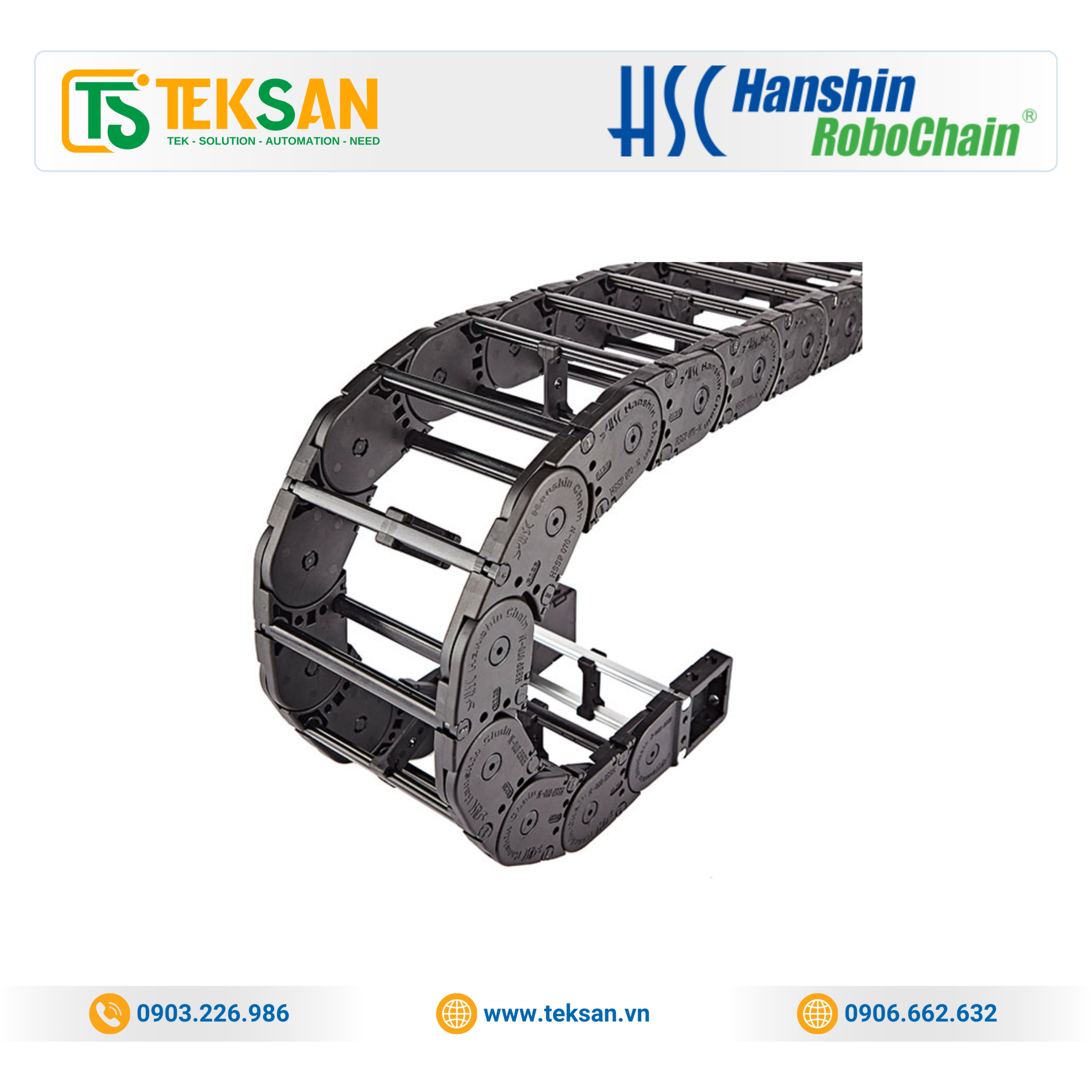 Hanshin HSSP Xích Nhựa Hanshin HSSP - Ảnh 1