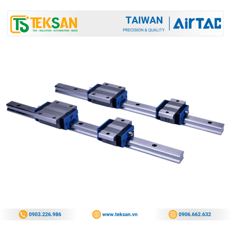 Thanh Trượt Dẫn Hướng Tuyến Tính LSD35F1S Low Profile Type Linear Guide | Linear Guide Airtac Chính Hãng