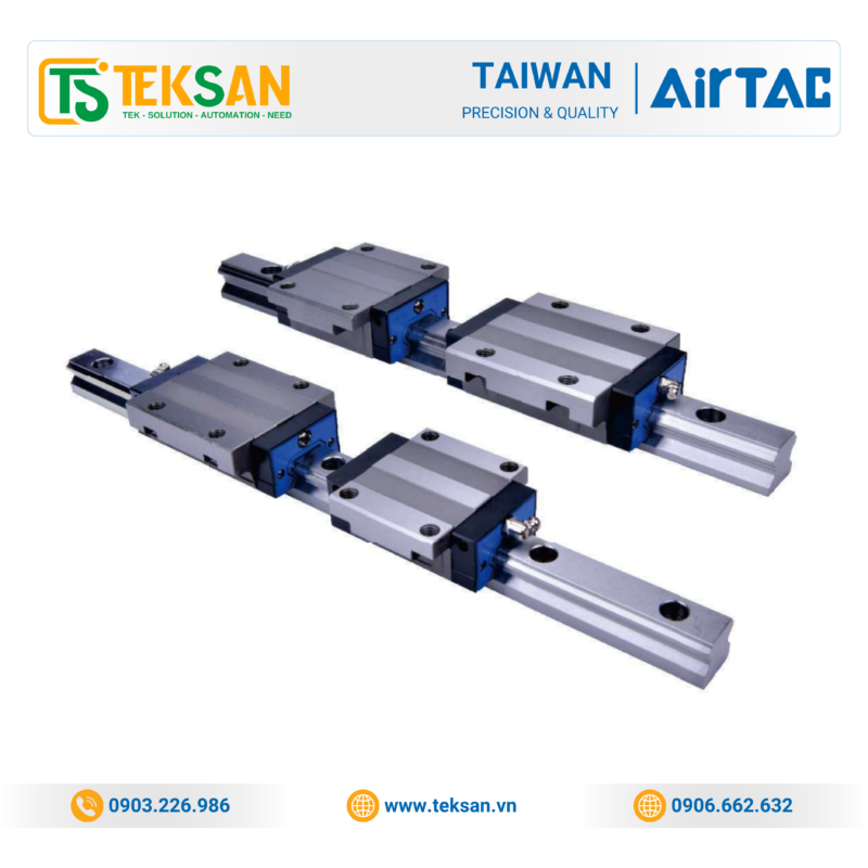 Thanh Trượt Dẫn Hướng Tuyến Tính LSH15F1N Series Standard Linear Guide | Linear Guide Airtac Chính Hãng
