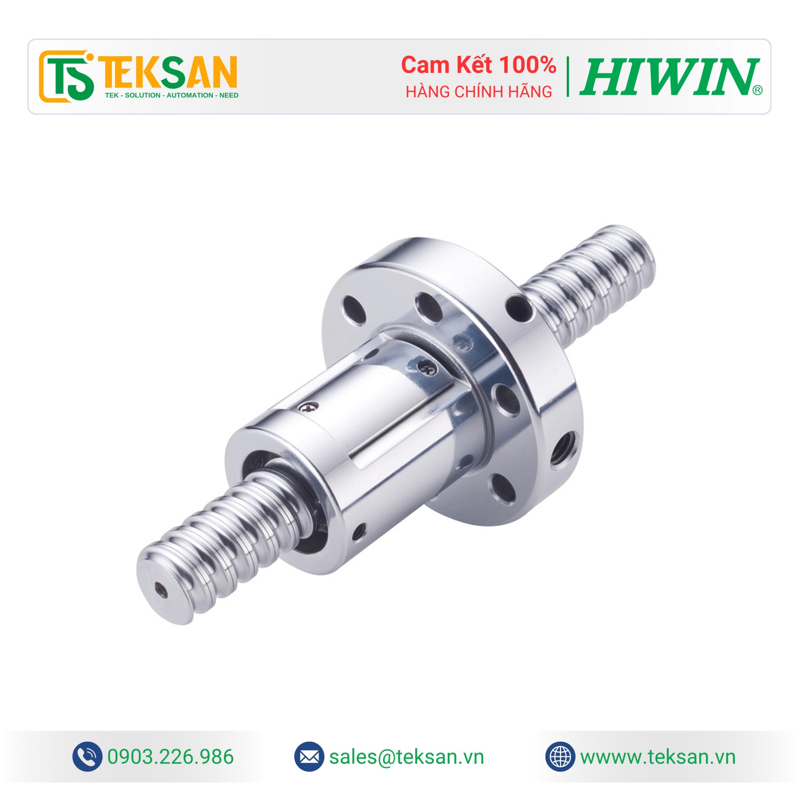 Super Z Ballscrew HIWIN Super Z Ballscrew - Ảnh 1