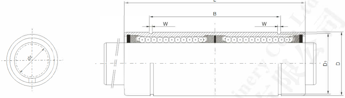 Bearing Bushing LMLUU 3