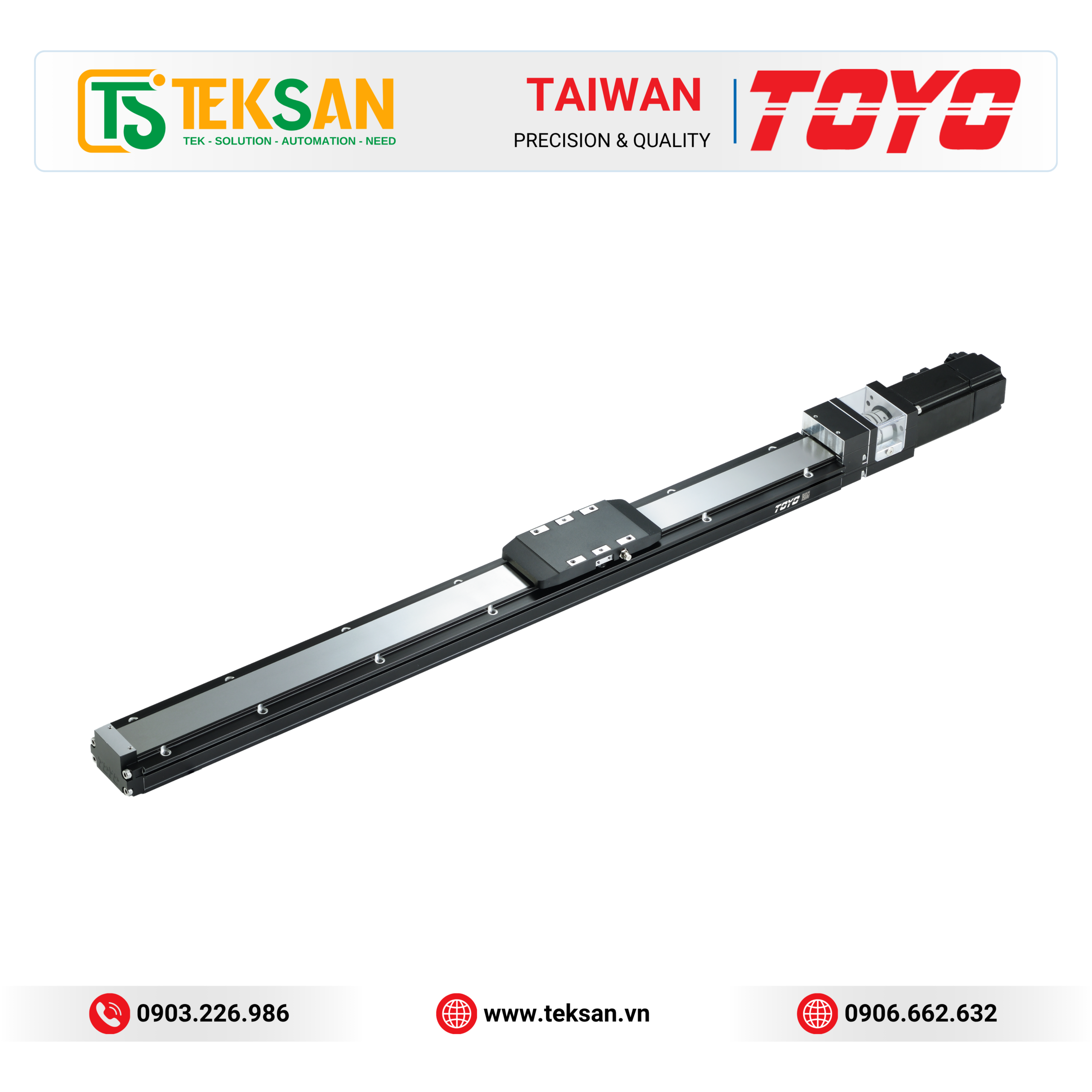TOYO GLTH Series Module truyền động tuyến tính đơn trục TOYO GLTH Series – Ball Screw Type - Ảnh 1