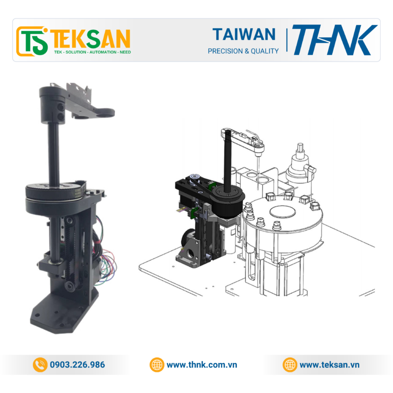 Mô-đun lấy mẫu ZR - THNK – Giải pháp chuyển động ZR/R cho thiết bị IVD tự động